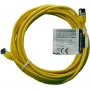 IT-BUDGET Full Copper Premium Patchkabel - Slim AWG 28 - Cat.8.1 - 2000 MHz - bez halogénov - PoE+ - 40 Gbit - žltá - 5 m (90ITBSLIM81PK5Y)