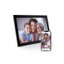 XORO 10,1 palca WiFi digitálny fotorámik s multitouch IPS displejom, 16 GB, čierny