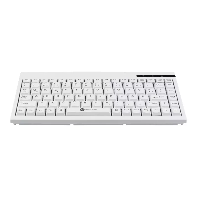 GETT GCQ CleanType Easy Basic Compact klávesnica - USB - čierna - IP68 umývateľná