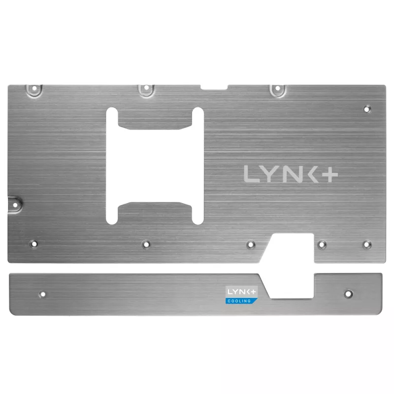 LYNK+ 5090 Plate Kit GPU Backplate pre Palit/Gainward RTX 5090 - strieborná
