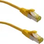 IT-BUDGET Full Copper Premium patch kábel - Super Flex TPE - Cat.6A - s Cat.7 káblom - 600 MHz - bezhalogénový - PoE+ - 10GBit - žltý - 2 m (90ITBFLEX6A7PK2Y)