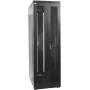 IT-BUDGET 19-palcový serverový rack SRK - 42U - 600x600 mm - perforované dvojité dvere vpredu a vzadu - Flatpack - čierny (90ITB19SRK4266DTSN)