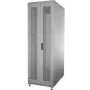 IT-BUDGET 19-palcový sieťový rozvádzač SRK - 42U - 600x600 mm - perforované dvojité dvere vpredu a vzadu - Flatpack - svetlosivý (RAL 7035) (90ITB19SRK4266DTGN)
