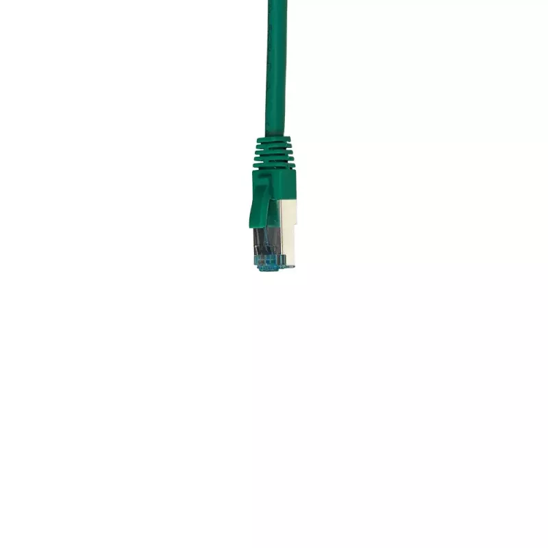 IT-BUDGET Full Copper Premium patch kábel Cat.6A 500 MHz LSZH PoE+ AWG 26/7 zelený 1,5 m