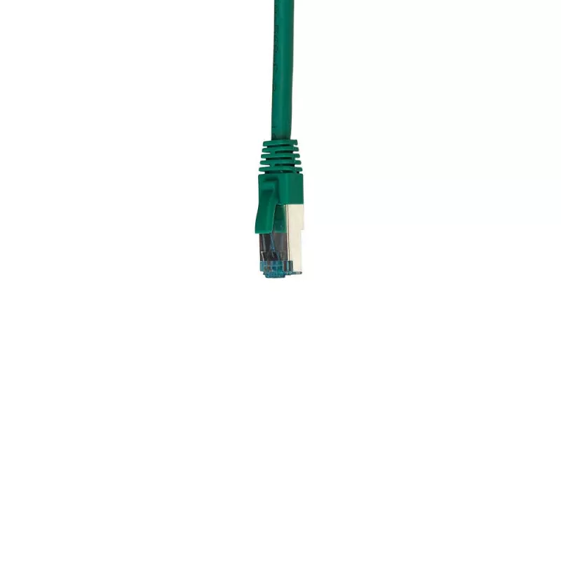 IT-BUDGET Full Copper Premium patch kábel Cat.6A 500 MHz LSZH PoE+ AWG 26/7 zelený 1,5 m