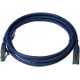 IT-BUDGET Full Copper Premium patch kábel - Cat.6A - 500 MHz - bez halogénov - PoE+ - AWG 26/7 - modrý - 20 m
