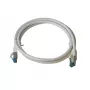 IT-BUDGET Full Copper Premium patch kábel - Cat.6A - 500 MHz - bez halogénov - PoE+ - AWG 26/7 - biely - 20 m