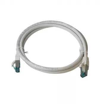 IT-BUDGET Full Copper Premium patch kábel - Cat.6A - 500 MHz - bez halogénov - PoE+ - AWG 26/7 - biely - 20 m