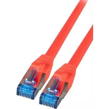 IT-BUDGET Premium patch kábel - Super Flex TPE - Cat.6A - 500MHz - LSZH - PoE+ - AWG 27 - červený - 1,50 m