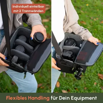 C-ROPE Camera Sling Bag V3 čierna Retail - taška (CRP-PKT-M-BLK)