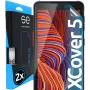smart.engineered 2x3D ochranná fólia displeja pre Samsung Galaxy Xcover 5 transparentná (balenie 2 ks)