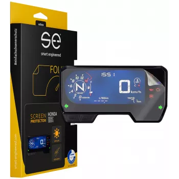 smart.engineered SE-DCP-2-0102-0048-1-M ochranná fólia displeja pre Honda CBR650R, CB650R, CBR500R, CB500F/X (2019+) - transparentná