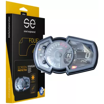 smart.engineered SE-DCP-2-0102-0064-1-M ochranná fólia displeja pre motocykle Kawasaki - transparentná