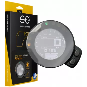 smart.engineered SE-DCP-2-0102-0072-1-M ochranná fólia displeja pre Yamaha XSR900 / XSR700 2015+ kokpit - transparentná - 2 ks