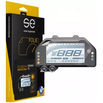 smart.engineered SE-DCP-2-0102-0076-1-M ochranná fólia displeja pre Yamaha R3 (2019+), R25 (2019+), MT-03 (2020+) - transparentná