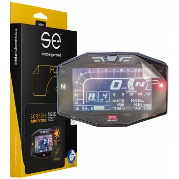 smart.engineered SE-DCP-2-0102-0094-1-M ochrana displeja pre Suzuki GSX-R1000 (R) 2017+ / Katana 2019+ / GSX-S1000 2021+ - transparentná