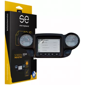 smart.engineered SE-DCP-2-0102-0095-1-M ochranná fólia displeja pre displej motocykla Indian Roadmaster - transparentná