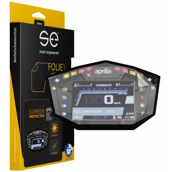 smart.engineered SE-DCP-2-0102-0117-1-M ochranná fólia displeja pre motocykel transparentná číra balenie 2 ks