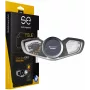 smart.engineered SE-DCP-2-0102-0118-1-M ochranná fólia displeja pre kokpit motocykla - transparentná - balenie 2 ks