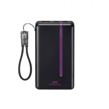 RIVACASE VA2311 power banka 10000 mAh 22,5W čierna