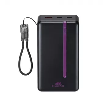Rivacase VA2312 power banka 20000 mAh 22,5W čierna