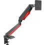 Rockstable RS-MM008 herný držiak na 1 monitor - stolová svorka / priechodka - 8 kg - 15 inch-32 inch - 100x100 mm - čierna - červená