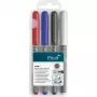 PICA-MARKER Pica Permanent-Pen 1,0mm rôzne farby s Instant-White-Pen