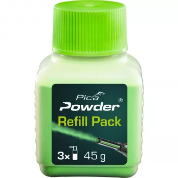 PICA-MARKER Pica Powder Náhradný prášok pre Pica-Dry Automatikstift, 8 kusov, 2,8 mm, 2B, čierna