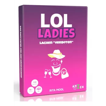 Anzen LOL LADIES - Lachenverboten párty kartová hra