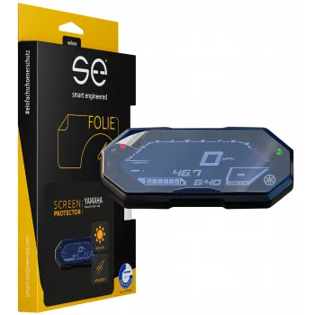 smart.engineered SE-DCP-2-0102-0178-1-M Ochranná fólia displeja pre Yamaha MT-07 (2021-2022) - Transparentný TPU