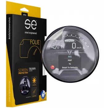 smart.engineered SE-DCP-2-0102-0171-1-M ochranná fólia displeja pre Triumph Trident 660 (2021+) - transparentná