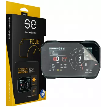 smart.engineered SE-DCP-2-0102-0193-1-M ochranná fólia displeja pre motocyklové displeje - transparentná - TPU - odolná proti poškriabaniu a nárazom - samohojivá - oleofóbna úprava