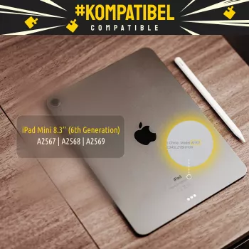 SMART.ENGINEERED se sklenená fólia Apple iPad mini 6 (8.3) tvrdené sklo ochranná fólia displeja