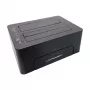 LC-Power LC-DOCK-C-V2 USB-C dokovacia stanica s HDMI, DisplayPort, VGA, 3x USB-A, USB-C dáta, USB-C PD 100W, Gigabit Ethernet, SD/microSD čítačka kariet, 3,5mm audio, sivá