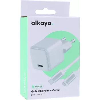ALKAYA NEXUS Speed Flex nabíjacia sada GaN technológia 20W biela