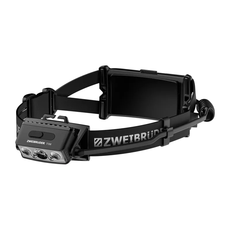 Zweibrüder ZB11H LED nabíjateľná čelová lampa 2500 lúmenov USB-C