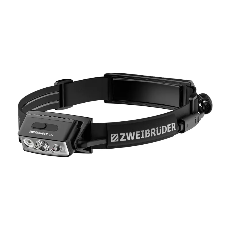 Zweibrüder ZB9H LED nabíjateľná čelová lampa 2000 lúmenov USB-C