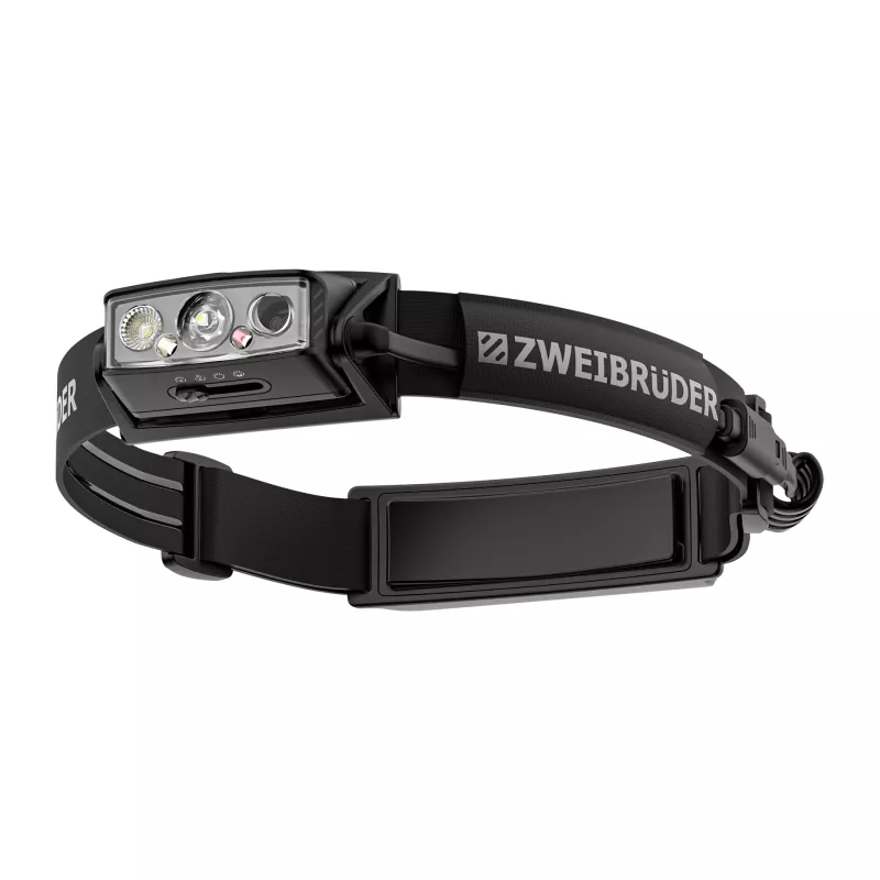 Zweibrüder ZB9H LED nabíjateľná čelová lampa 2000 lúmenov USB-C