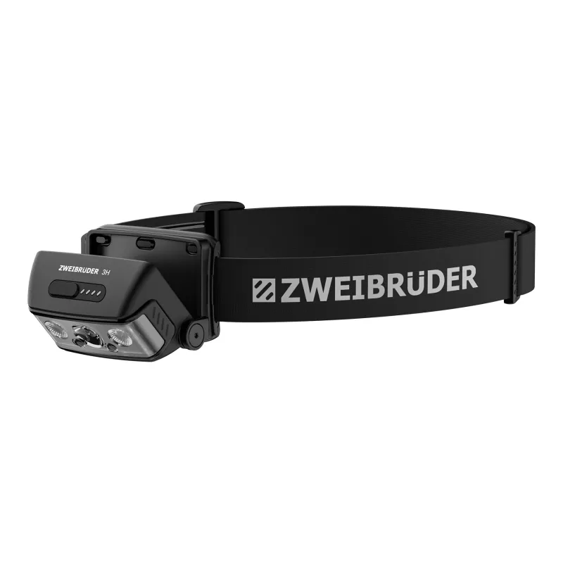 Zweibrüder ZB3H LED nabíjateľná čelová lampa 600 lúmenov USB-C