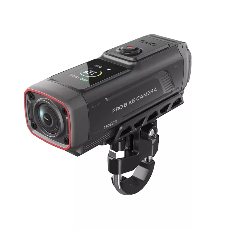 AKEEYO 730Pro 4K akčná kamera na riadidlá pre bicykel a motocykel - čierna
