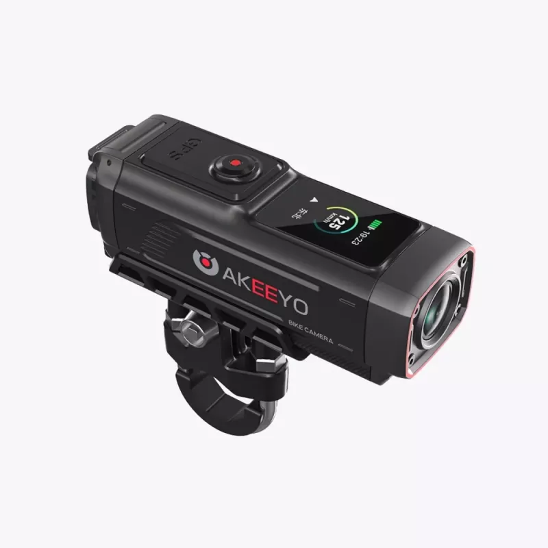 AKEEYO 730Pro 4K akčná kamera na riadidlá pre bicykel a motocykel - čierna