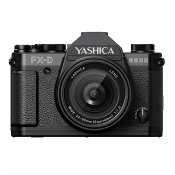 Yashica FX-D S300 kompaktný digitálny fotoaparát, 50 MP, 4K, čierny