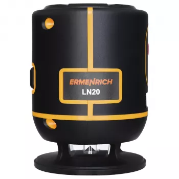 Ermenrich LN20 laserová vodováha čierna