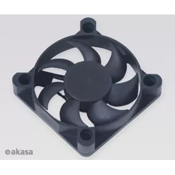 Akasa 5cm čierny ventilátor skrine - 26,09 dB - 50mm