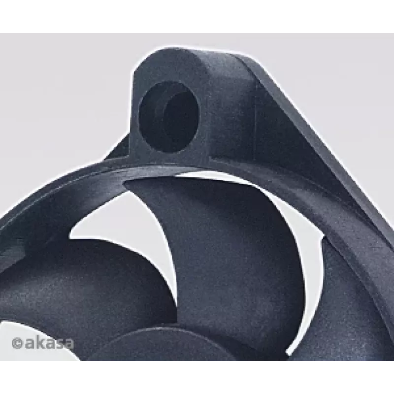 Akasa 5cm čierny ventilátor skrine - 26,09 dB - 50mm