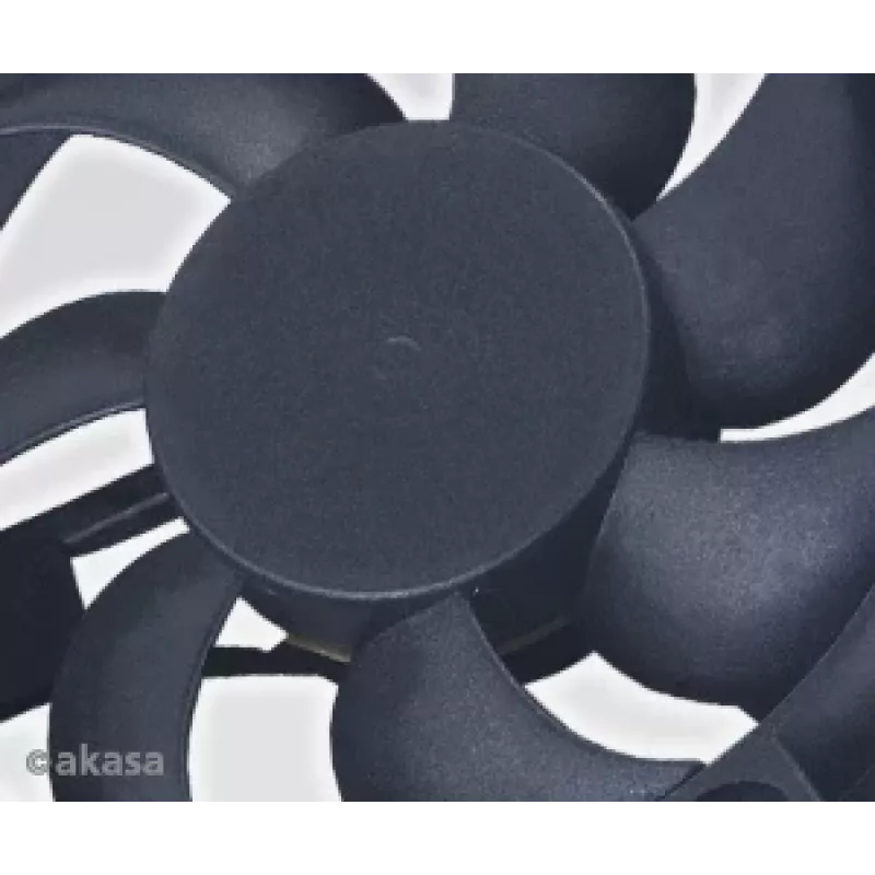 Akasa 5cm čierny ventilátor skrine - 26,09 dB - 50mm