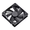 Akasa 12cm čierny ventilátor - 17,5 dB - čierny