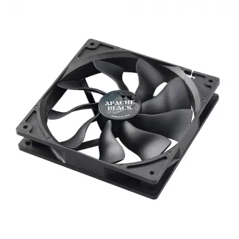 Akasa Apache AK-FN058 120mm PWM ventilátor skrine, čierny