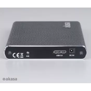 Akasa lite S AK-IC09U3-BK - 2,5-palcové externé puzdro na disk - USB 3.0 - čierna