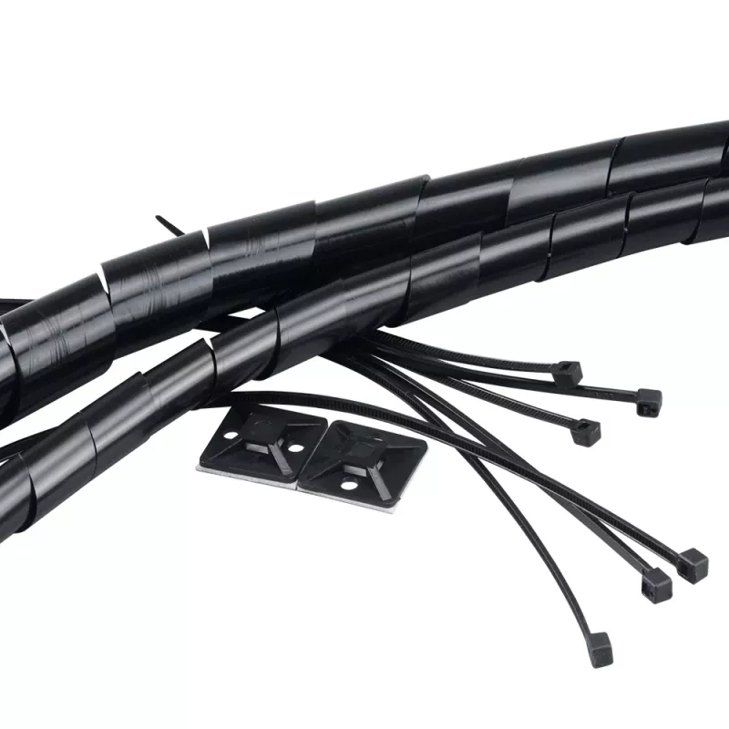 Akasa AK-TK-01BK sada na manažment káblov - čierna